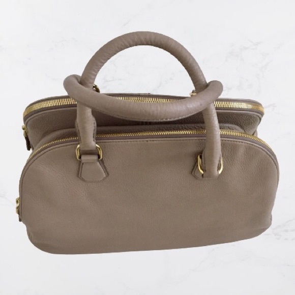 J Crew Biennial Dark Bone Satchel - Picture 4 of 13